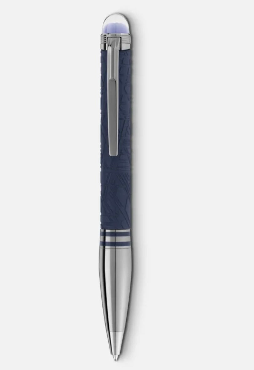 MONTBLANC- STARWALKER SPACEBLUE DOUÉ BALLPOINT MB130217