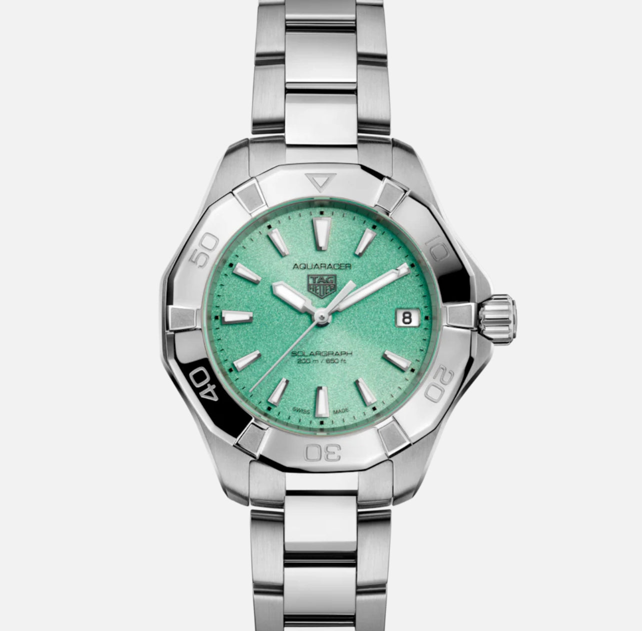 TAG HEUER-AQUARACER PROFESSIONAL 200 SOLARGRAPH Solar Quartz, 34 mm, S