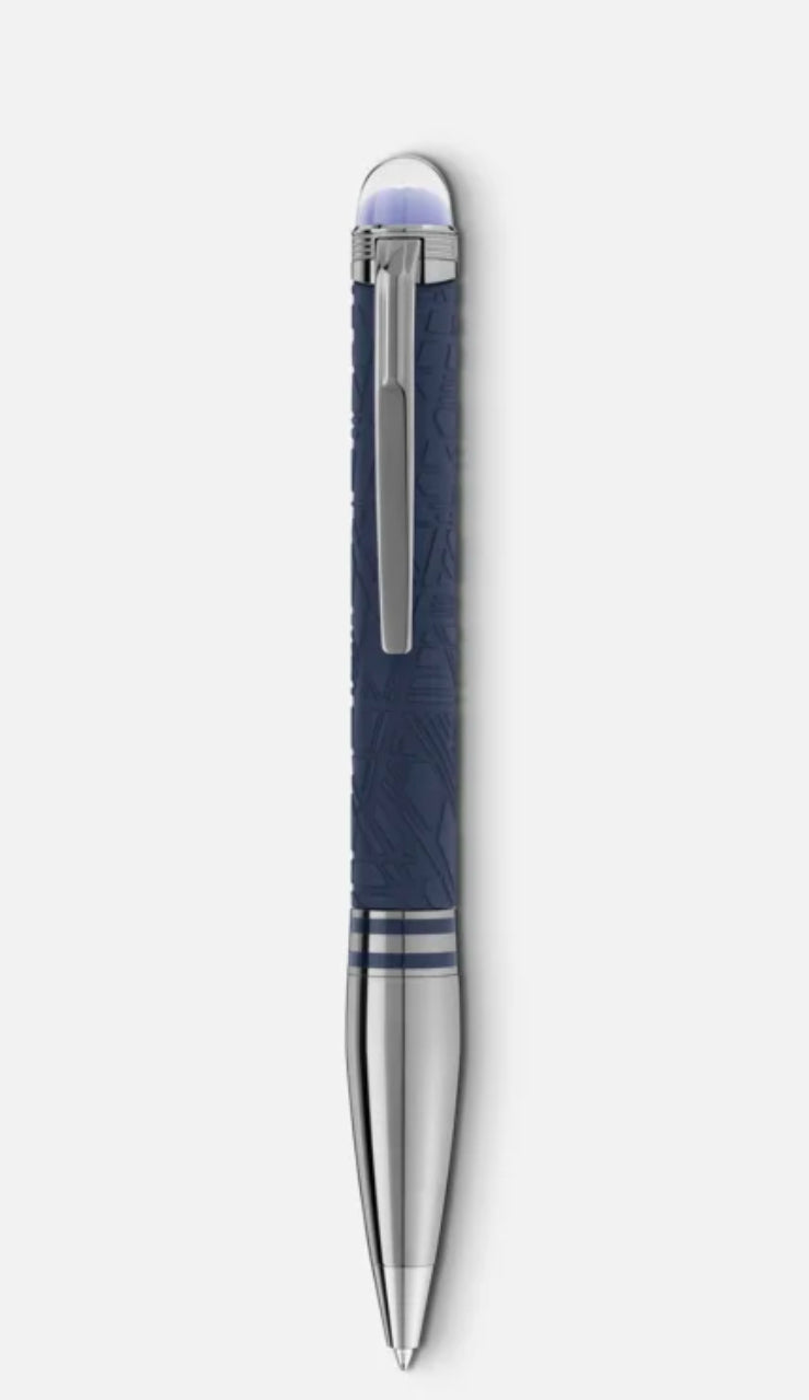 Montblanc-STARWALKER SPACEBLUE DOUÉ BALLPOINT 130217