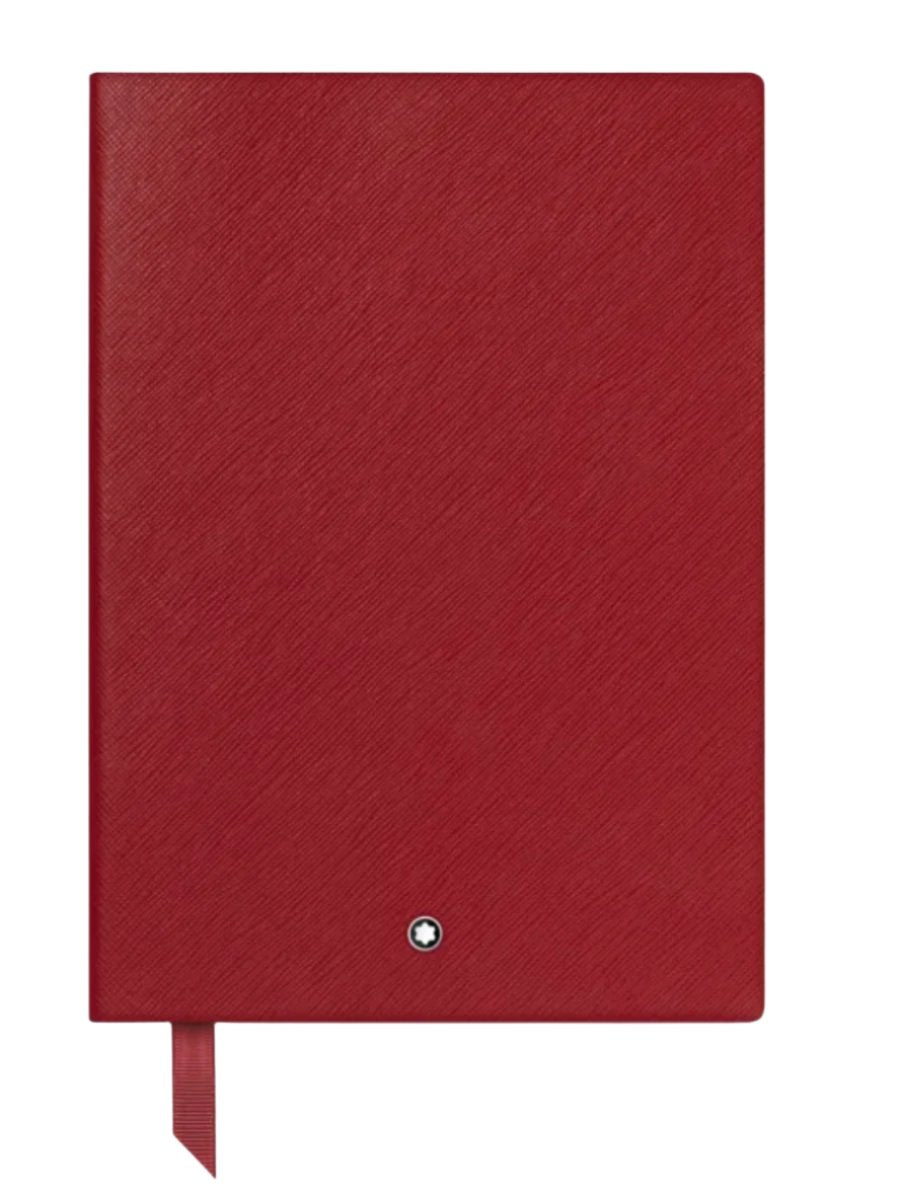 MONTBLANC- NOTEBOOK #146 SMALL, RED - LINED MB116521