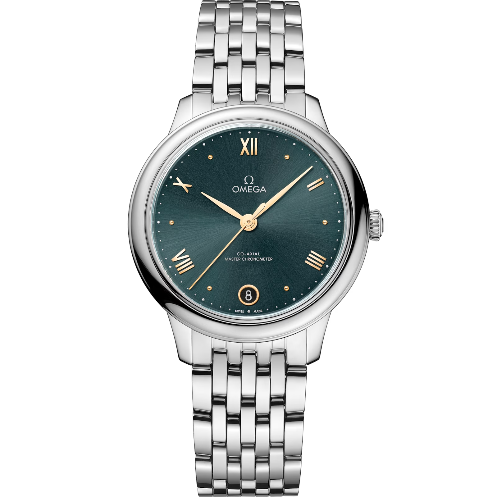 OMEGA-DE VILLE PRESTIGE CO‑AXIAL MASTER CHRONOMETER 34 MM  434.10.34.20.10.001