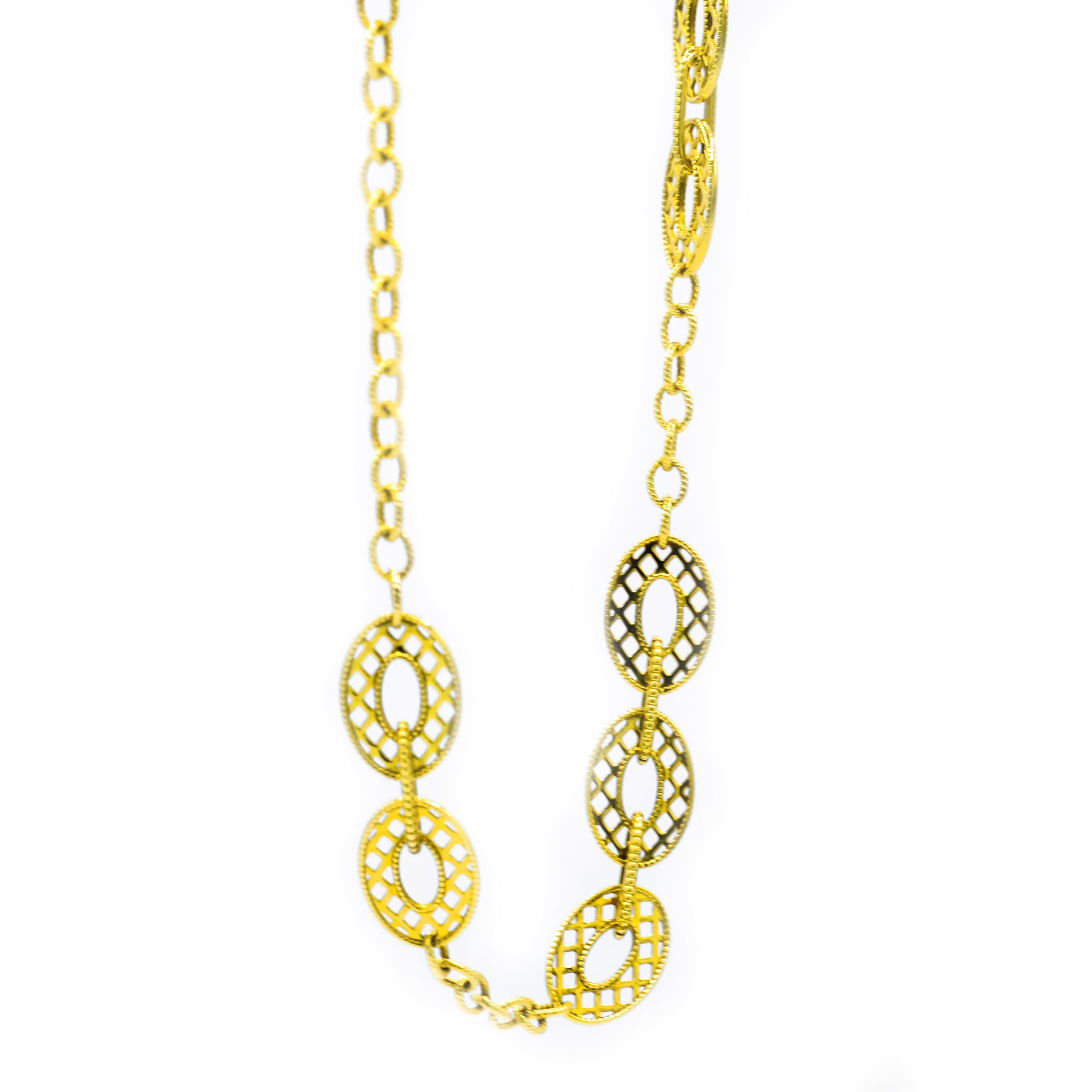 18k Yellow Gold Olimipia Necklace