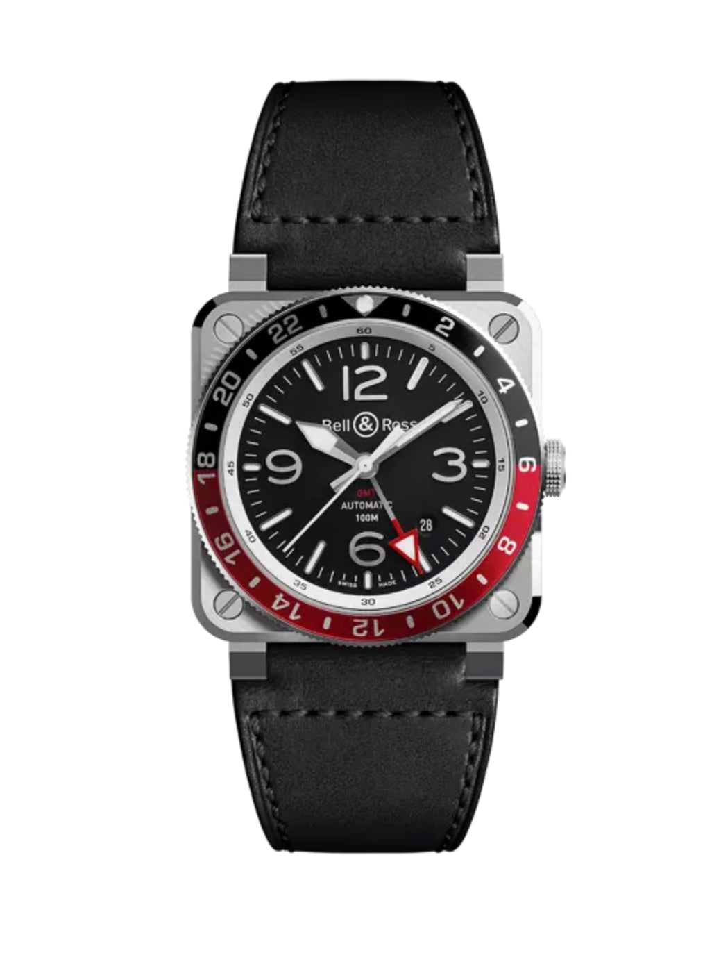 Bell & Ross-NEW BR 03-93 GMT BR 03-93-BL-ST/SCA