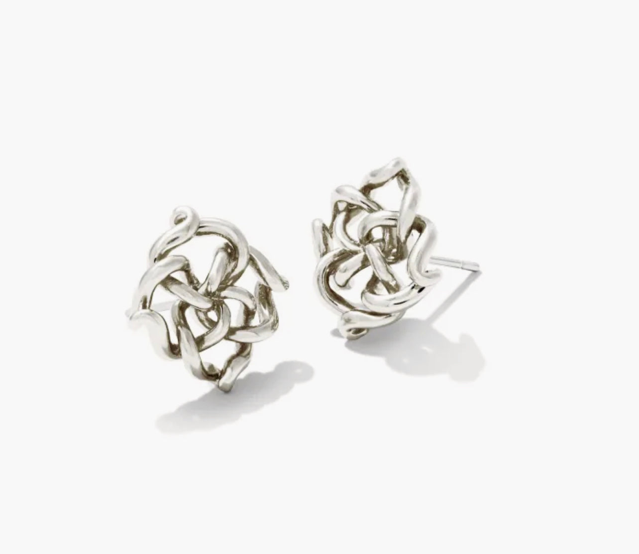 KENDRA SCOTT-Kelly Stud Earrings in Silver 9608803429