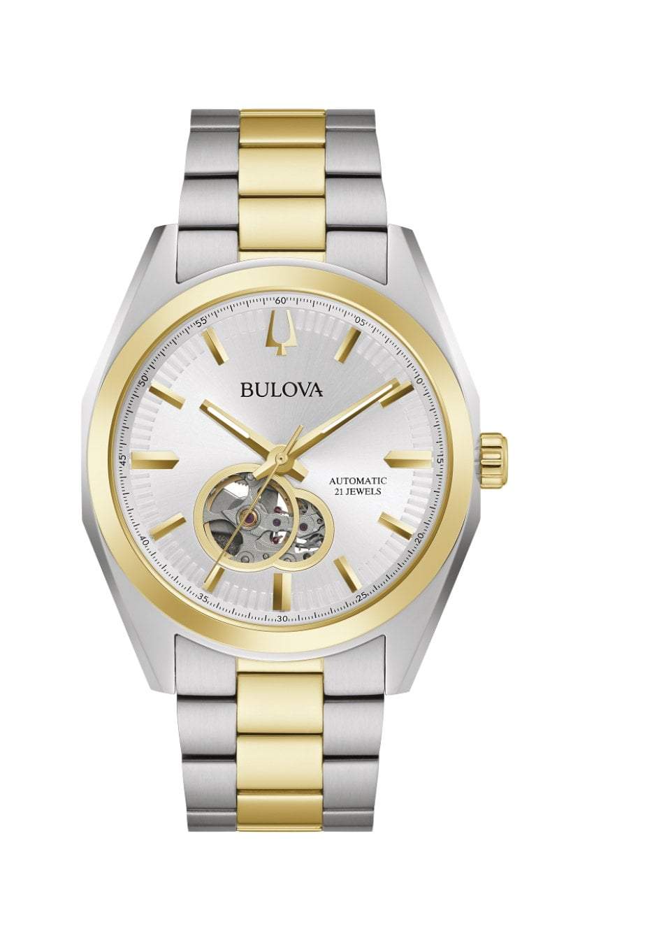 Bulova automatic 21 hot sale jewels skeleton