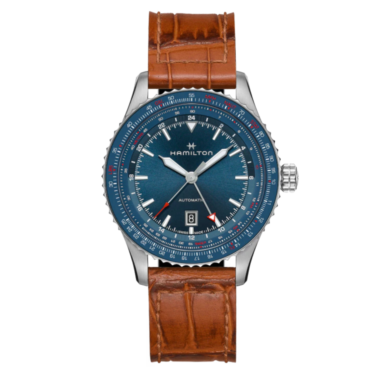 Hamilton gmt best sale automatic watch