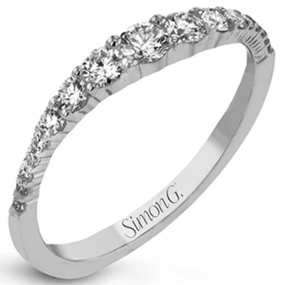 Simon G- STACKABLE RIGHT HAND RING LR1091