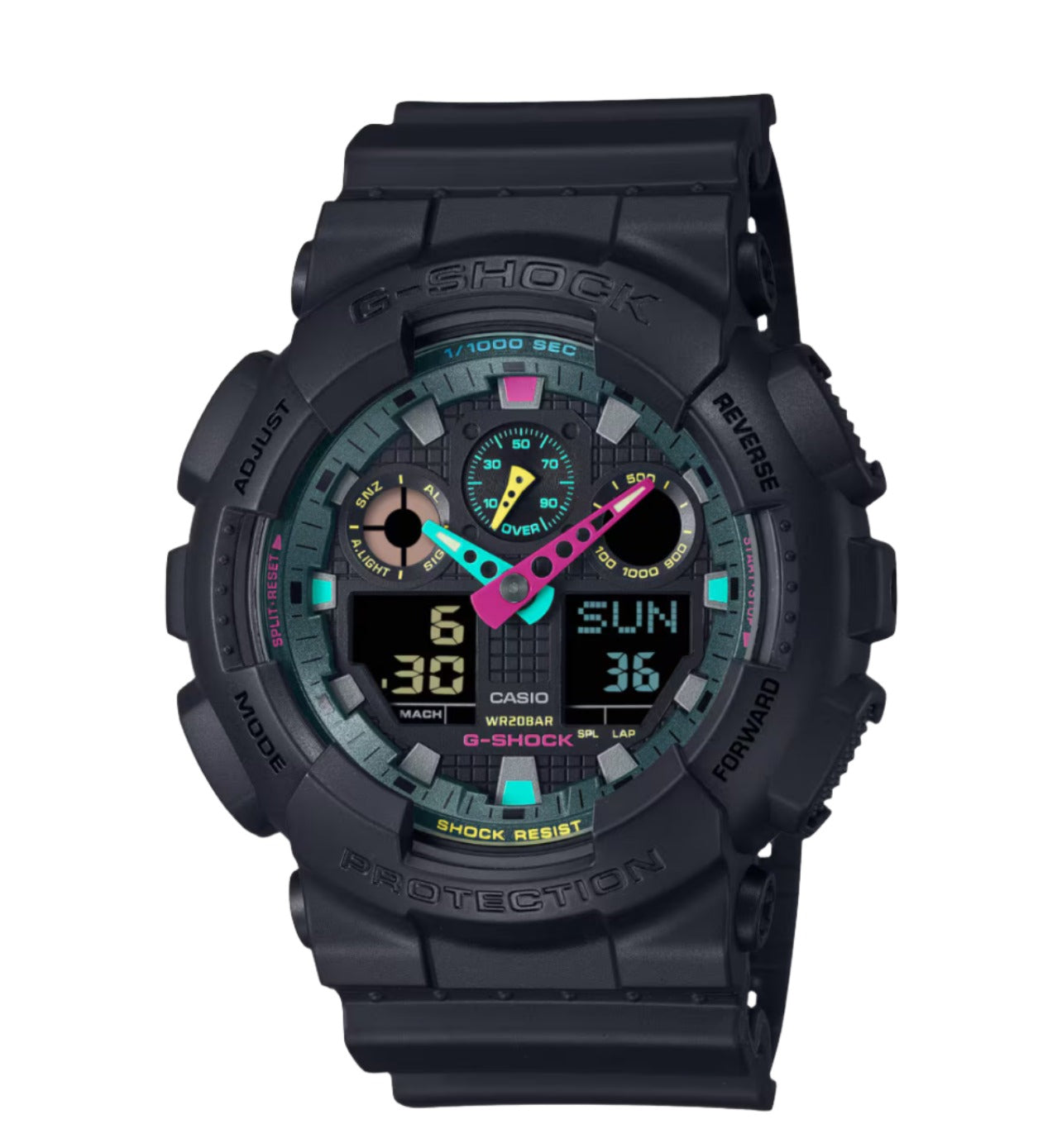 G SHOCK-ANALOG-DIGITALGA-100 SERIES GA100MF-1A