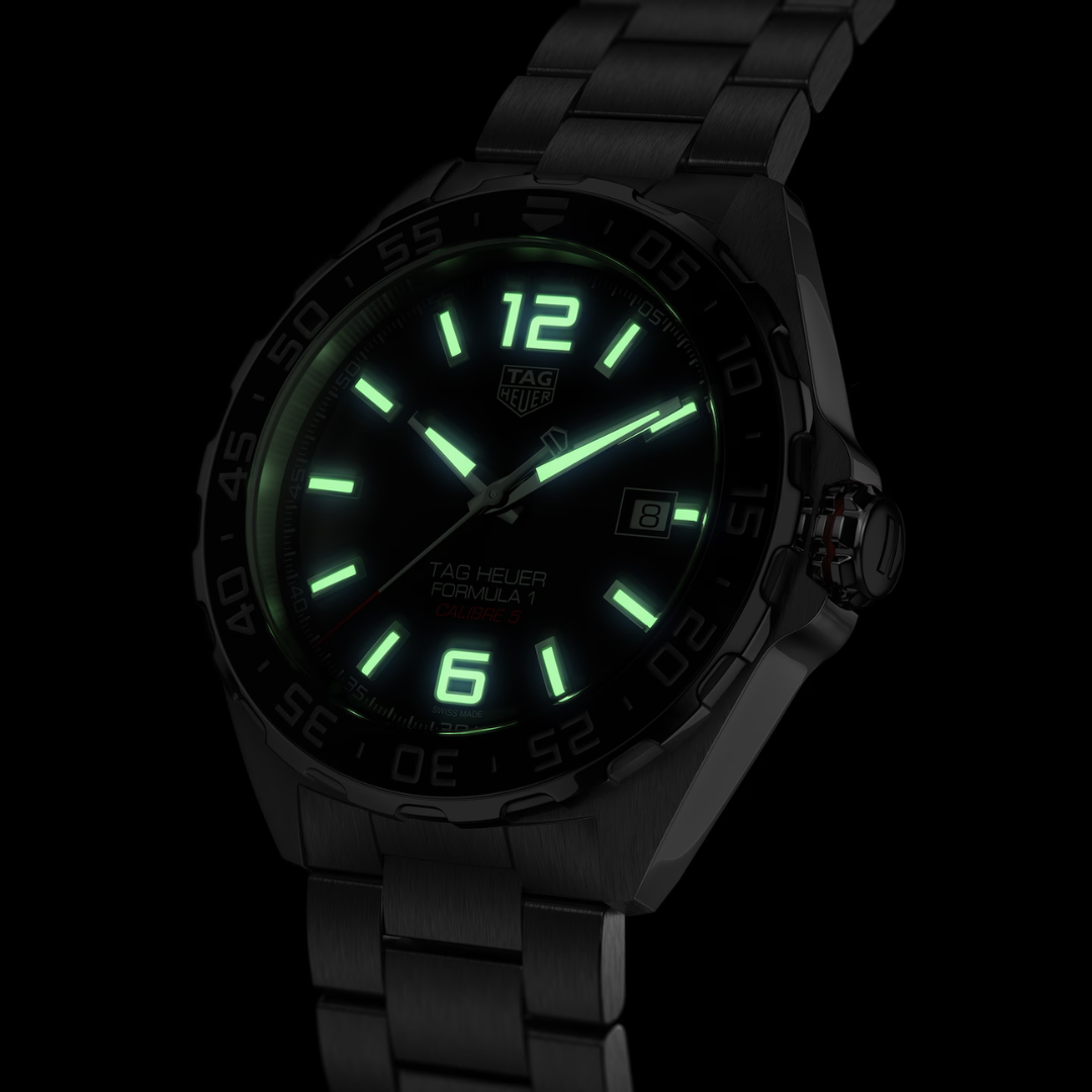 TAG HEUER-FORMULA 1 Automatic Watch, 43 mm, Steel & Ceramic WAZ2011.BA0842