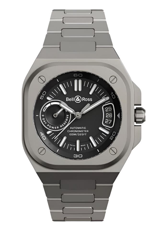 BELL & ROSS-BR-X5 BLACK TITANIUM41 MM BR X-5R-BL-TI/STI