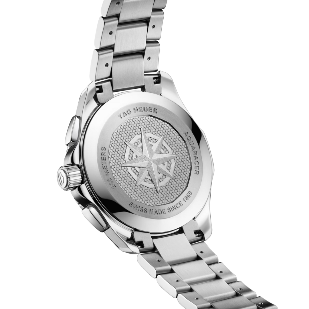 TAG HEUER-AQUARACER PROFESSIONAL 200 DATE Quartz Watch, 40 mm, Steel CBP1110.BA0627