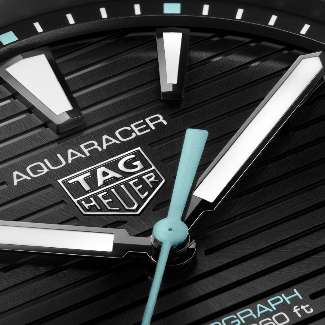 TAG HEUER- AQUARACER PROFESSIONAL 200 SOLARGRAPH Quartz Watch, 40 mm, Steel WBP1112.FT6199