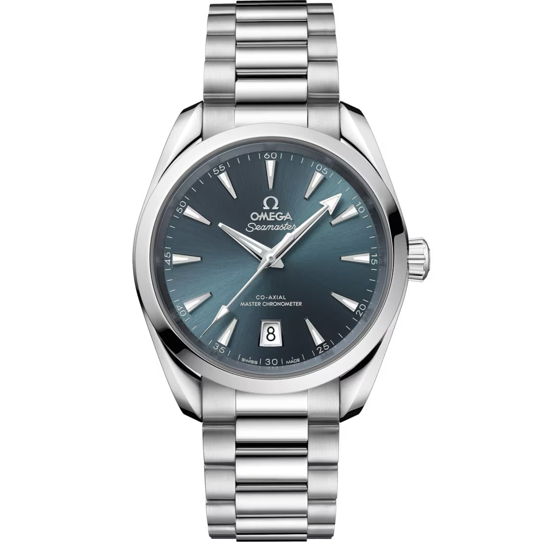 OMEGA-SEAMASTER AQUA TERRA SHADES 38 MM, STEEL ON STEEL 220.10.38.20.03.003