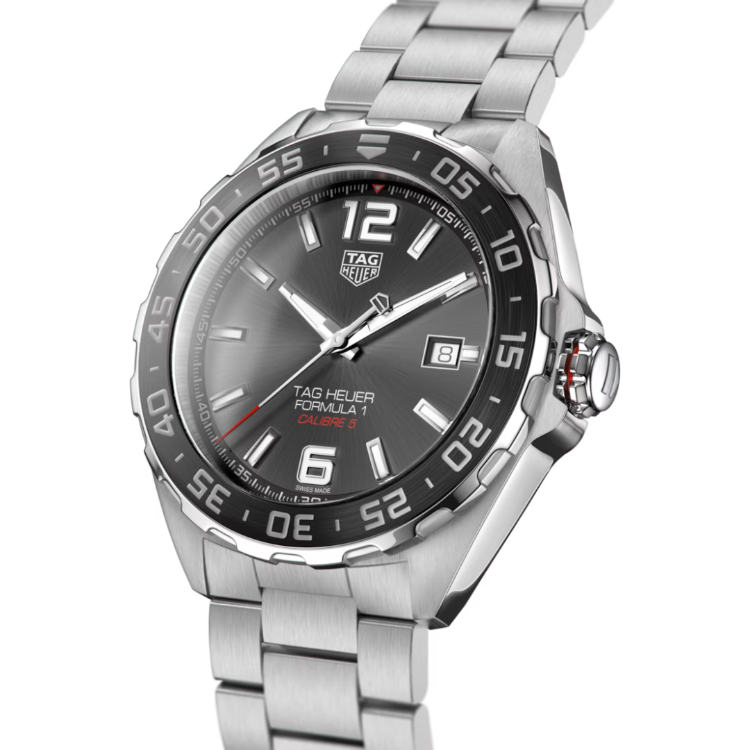 TAG HEUER-FORMULA 1 Automatic Watch, 43 mm, Steel & Ceramic WAZ2011.BA0842