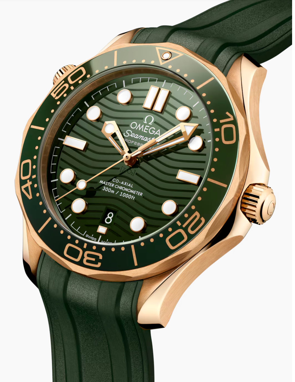 Omega Seamaster 
DIVER 300M
42 MM, MOONSHINE™ GOLD ON RUBBER STRAP
210.62.42.20.10.001