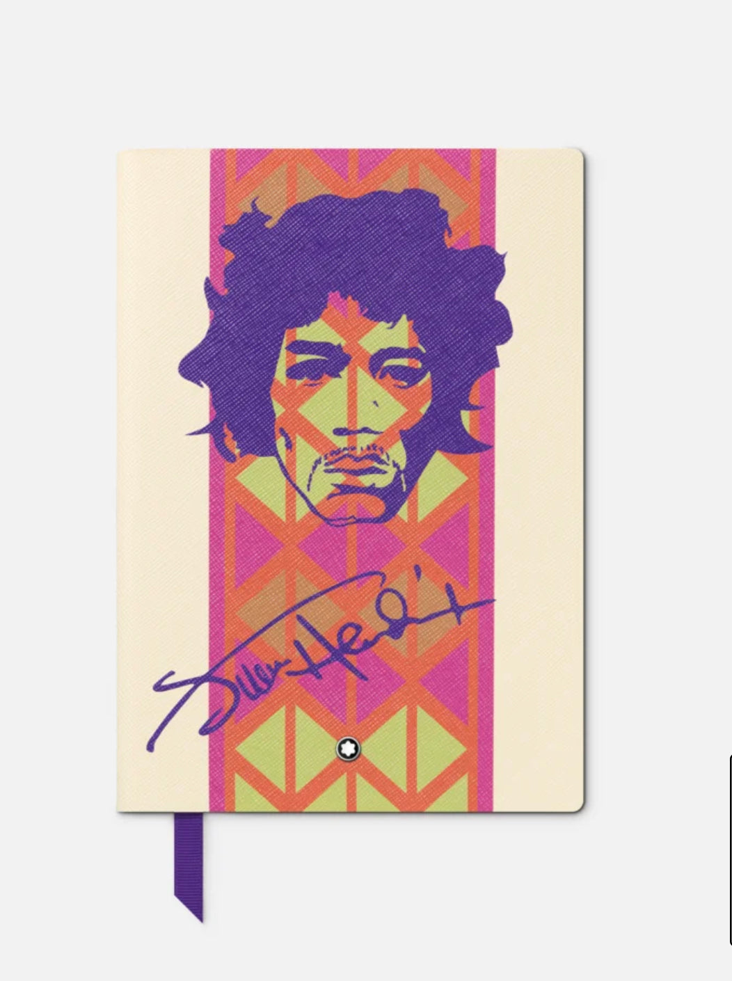 Montblanc-Notebook #146 small, Great Characters Jimi Hendrix, white lined 129469