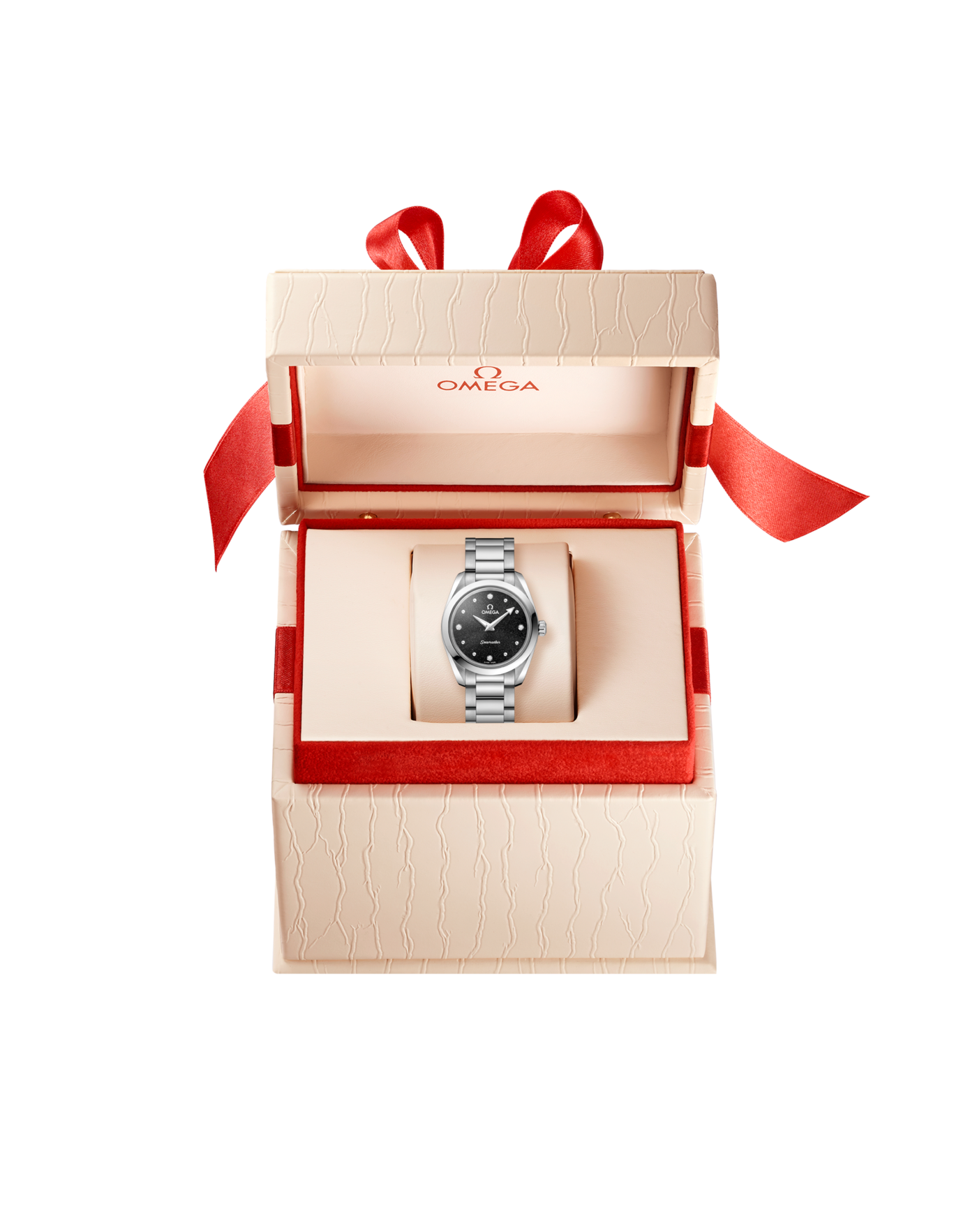 AQUAα Omega Seamaster Aqua Terra 150M Ladies 28mm Quartz Diamond