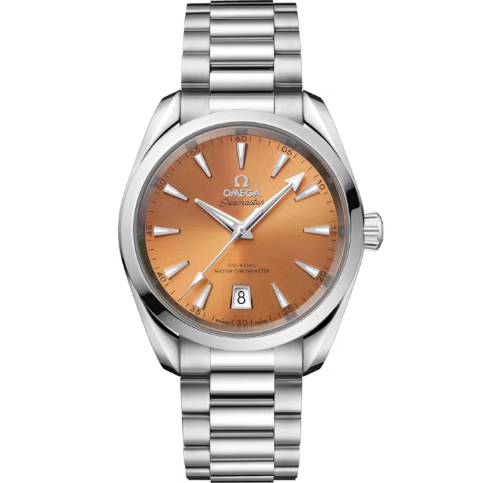 OMEGA-SEAMASTER
AQUA TERRA SHADES
38 MM, STEEL ON STEEL 220.10.38.20.12.001