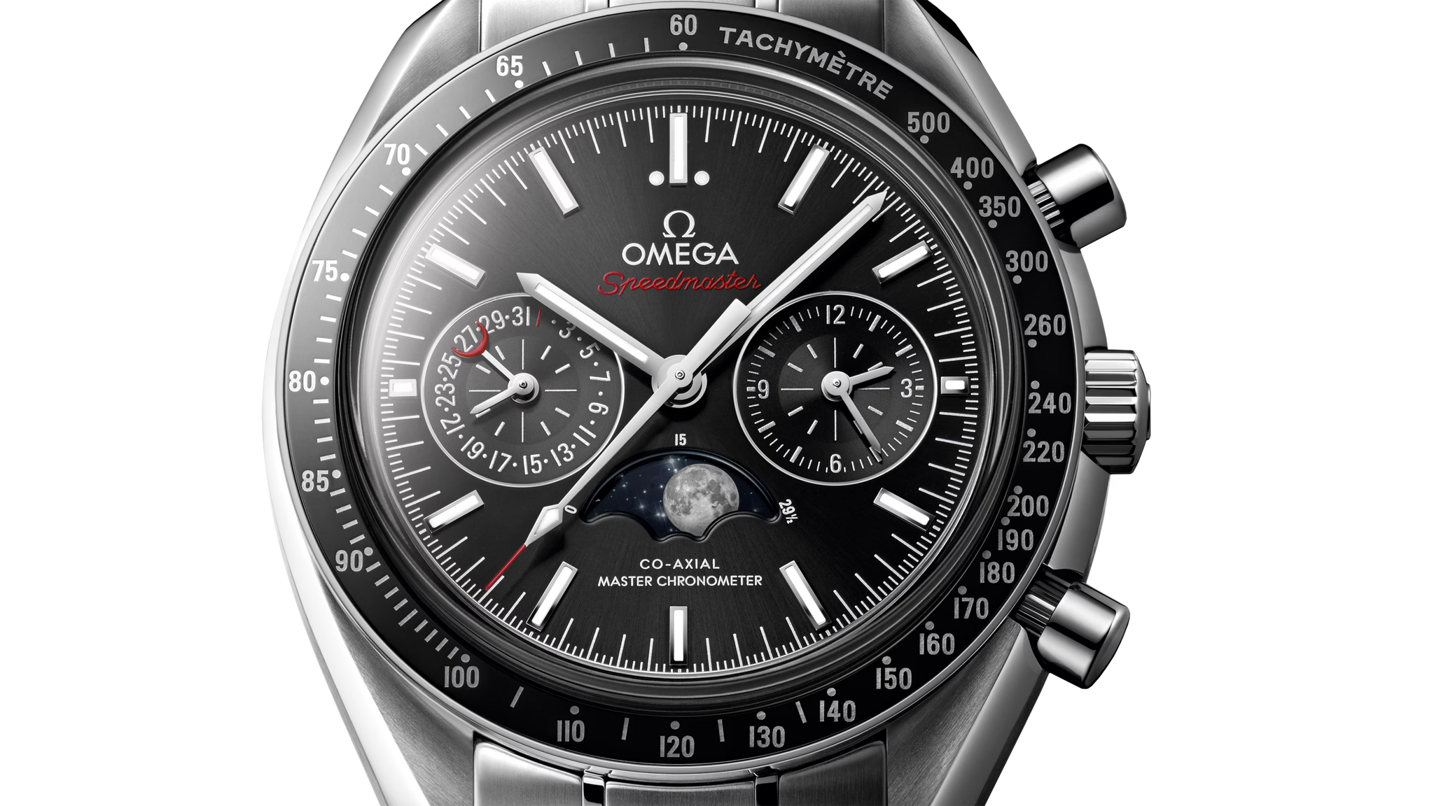 OMEGA-SPEEDMASTER MOONPHASE CO‑AXIAL MASTER CHRONOMETER MOONPHASE CHRONOGRAPH 44.25 MM 304.30.44.52.01.001