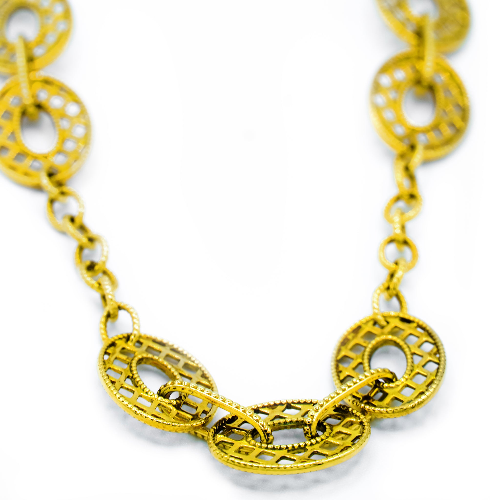 18k Yellow Gold Olimipia Necklace