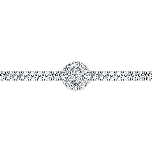 TB3899W45JJ 14k White Gold Tennis Diamond Bracelet - M&R Jewelers
