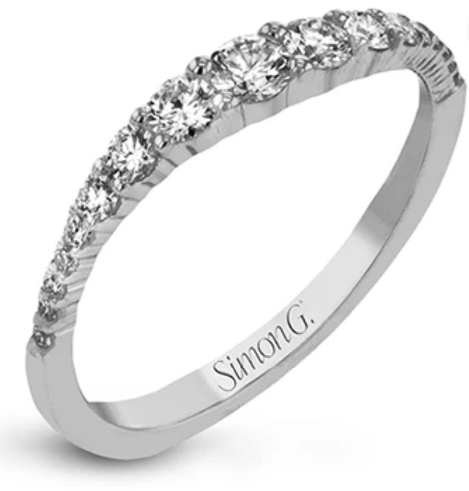 Simon G- STACKABLE RIGHT HAND RING LR1091
