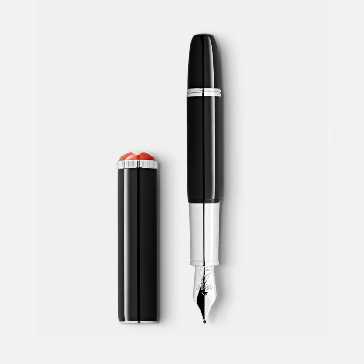 Montblanc-Heritage Rouge et Noir "Baby" Special Edition Black Fountain M 127801