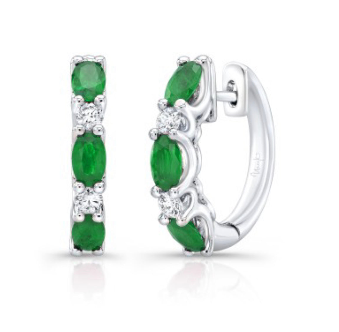 Uneek-Uneek Emerald Earrings-ER10004EMU