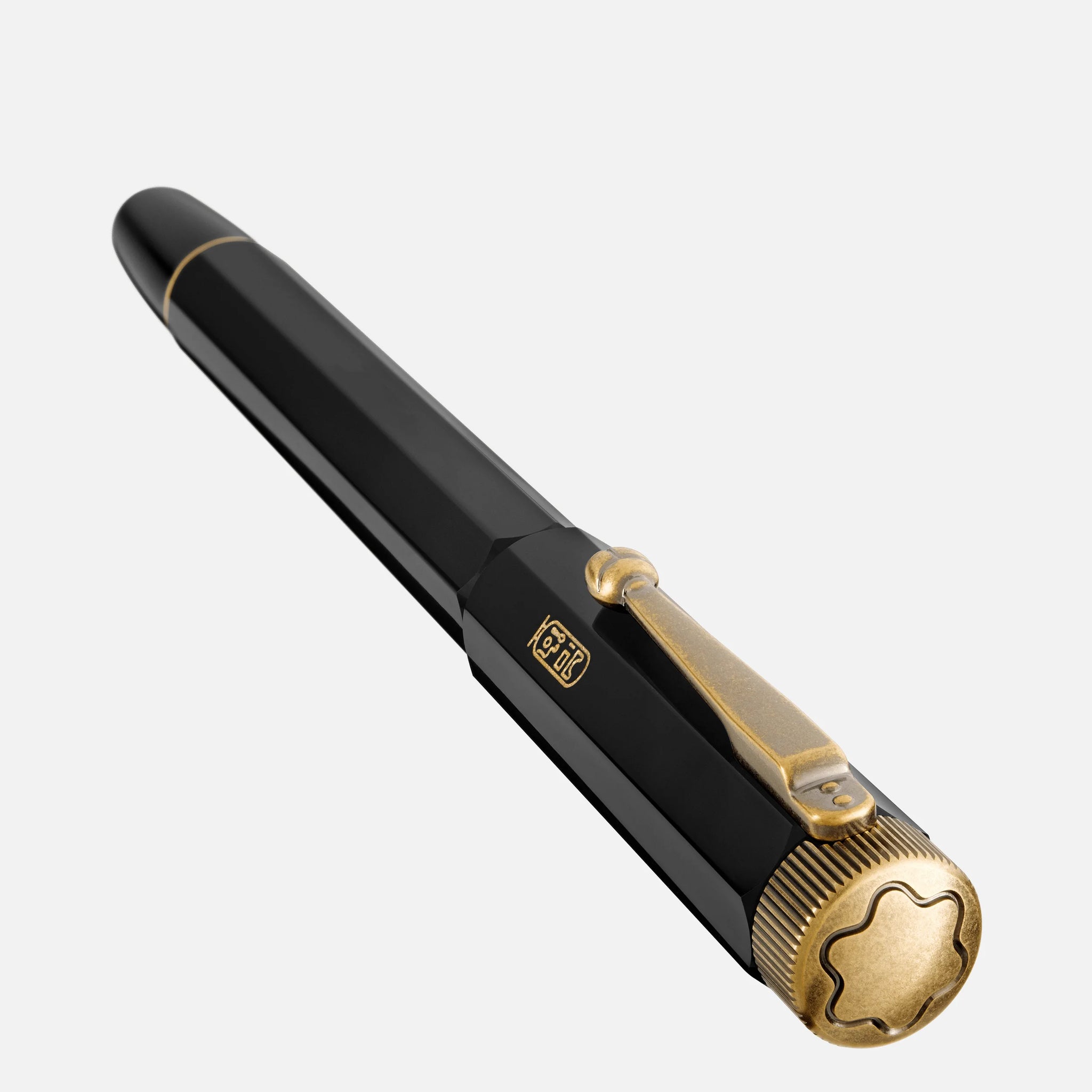 Montblanc- Heritage Egyptomania Special Edition Black Rollerball Pen 125493