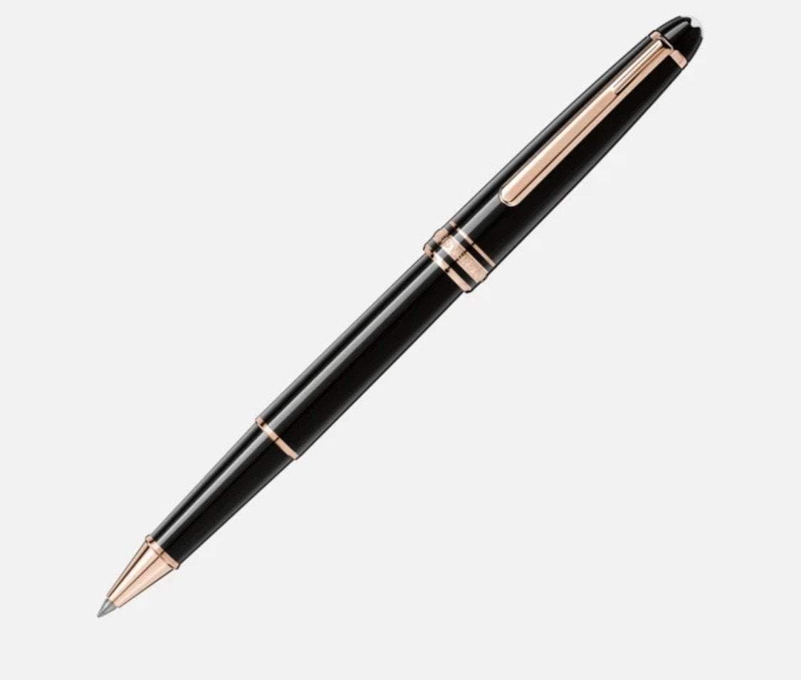 Montblanc-Meisterstück Rose Gold-Coated Classique Rollerball MB112678