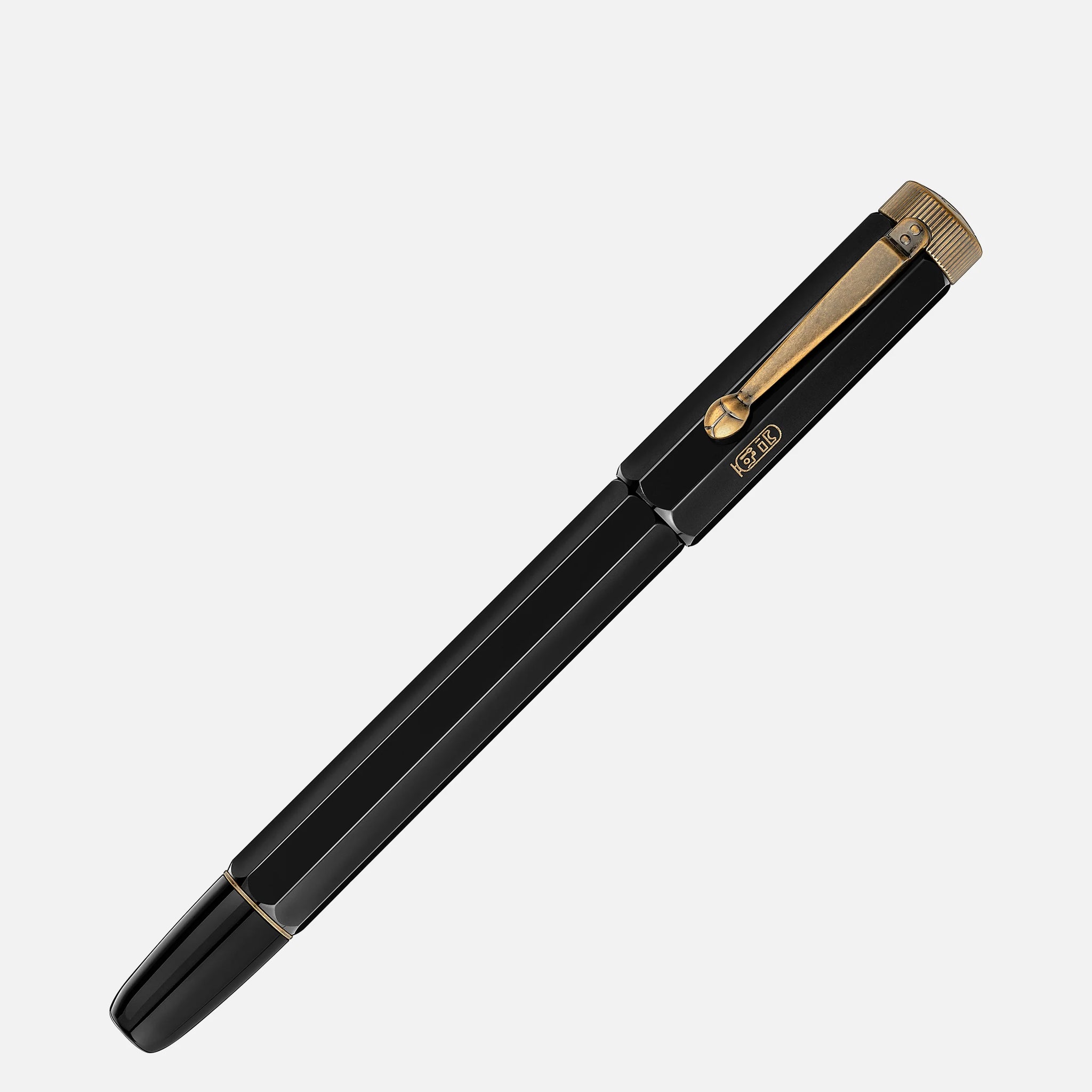 Montblanc- Heritage Egyptomania Special Edition Black Rollerball Pen 125493